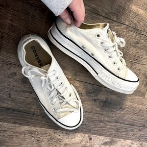 Converse platform sneakers women’s 7.5
